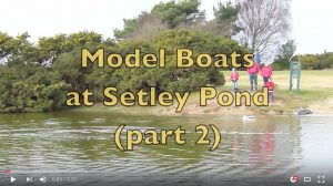 Model Boats at Setley Pond Part 2