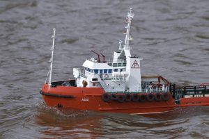Aziz, Anchor handling vessel