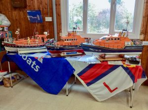 Display of our Lifeboat models