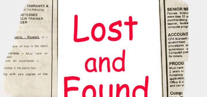 lost and found web