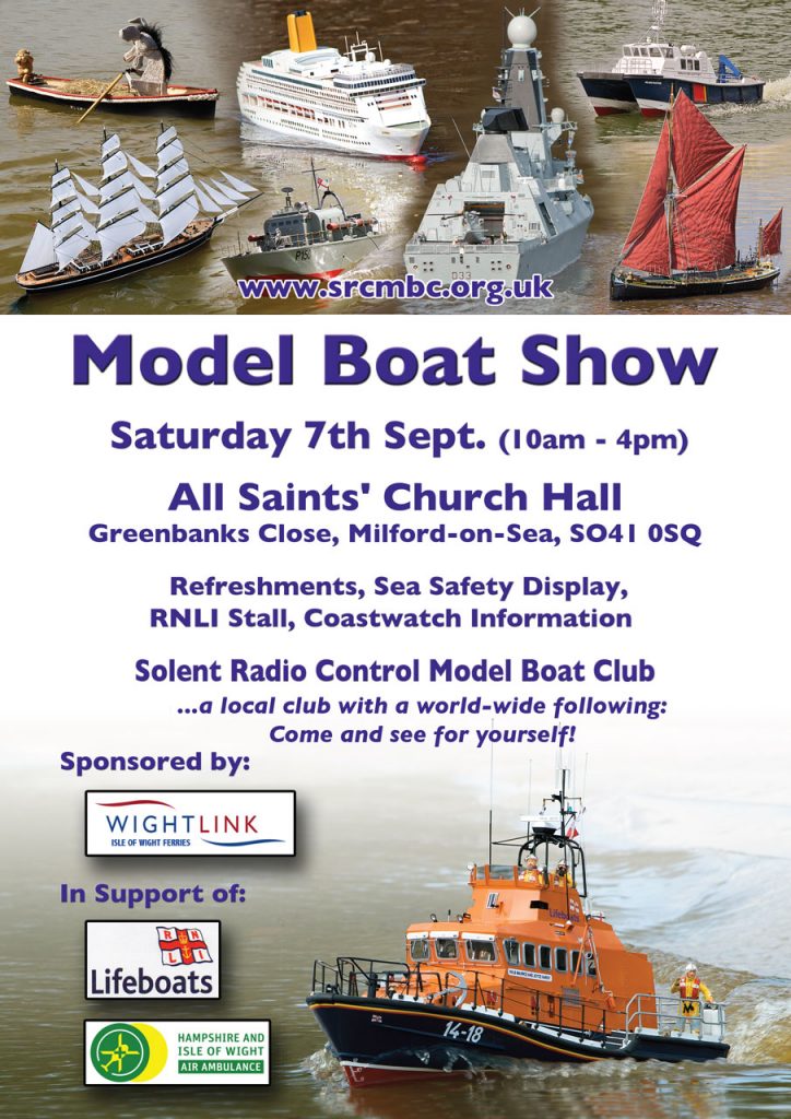 Model Boat Show SRCMYC/SRCMBC