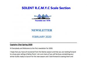 Newsletter February 2020