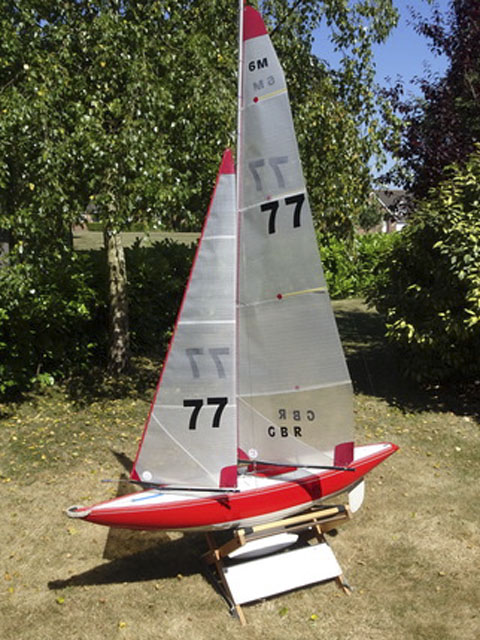 6m model yacht for sale