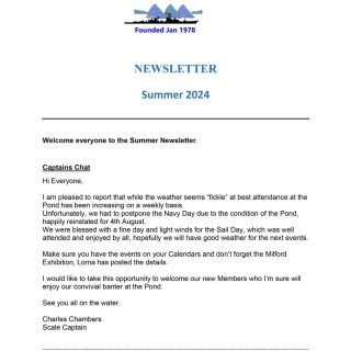 Newsletter Summer 2024